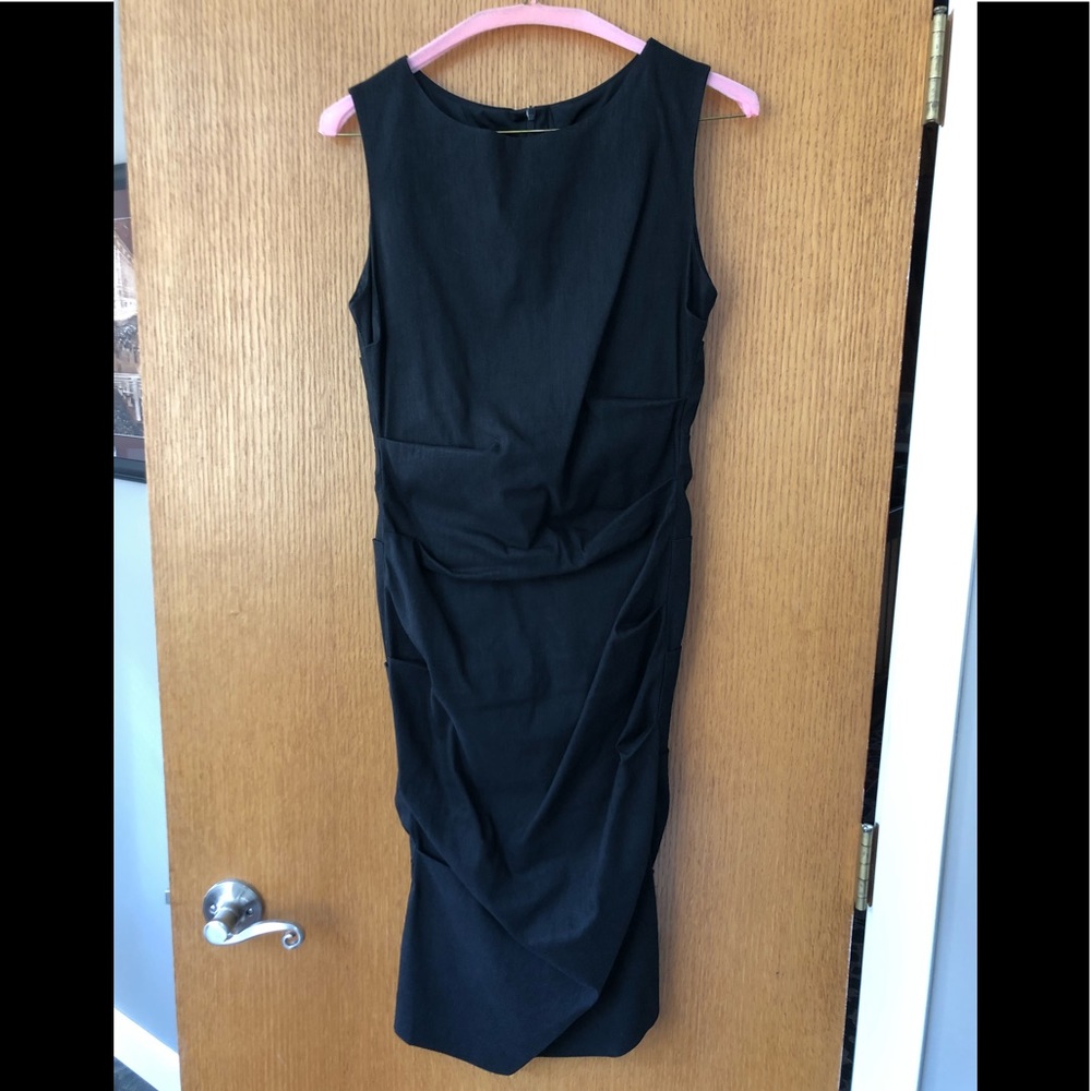 Sara Campbell black sleeveless dress